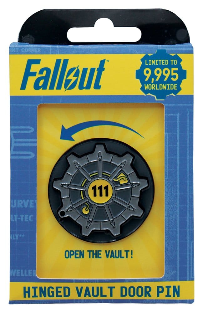 Fallout Pin Vault Door 111 Limited Edition Hinged