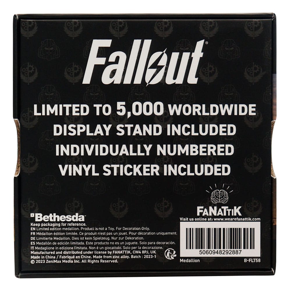 Fallout médaillon Brotherhood of Steel