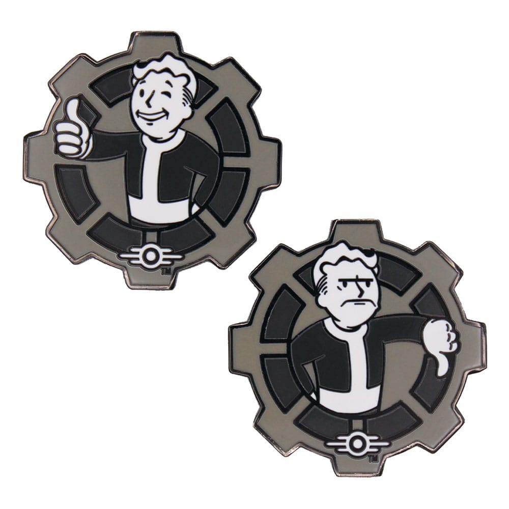 Fallout pièce de collection Decision Black & White Limited Edition