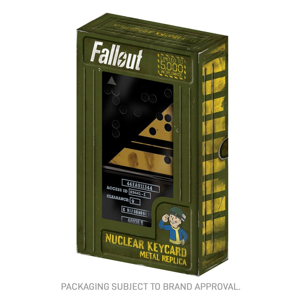 Fallout Eternal réplique Nuclear Keycard Limited Edition