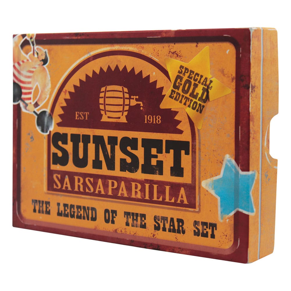 Fallout collection de réplique Sunset Sarsaparilla Legend of the Star Gold Coloured Limited Edition