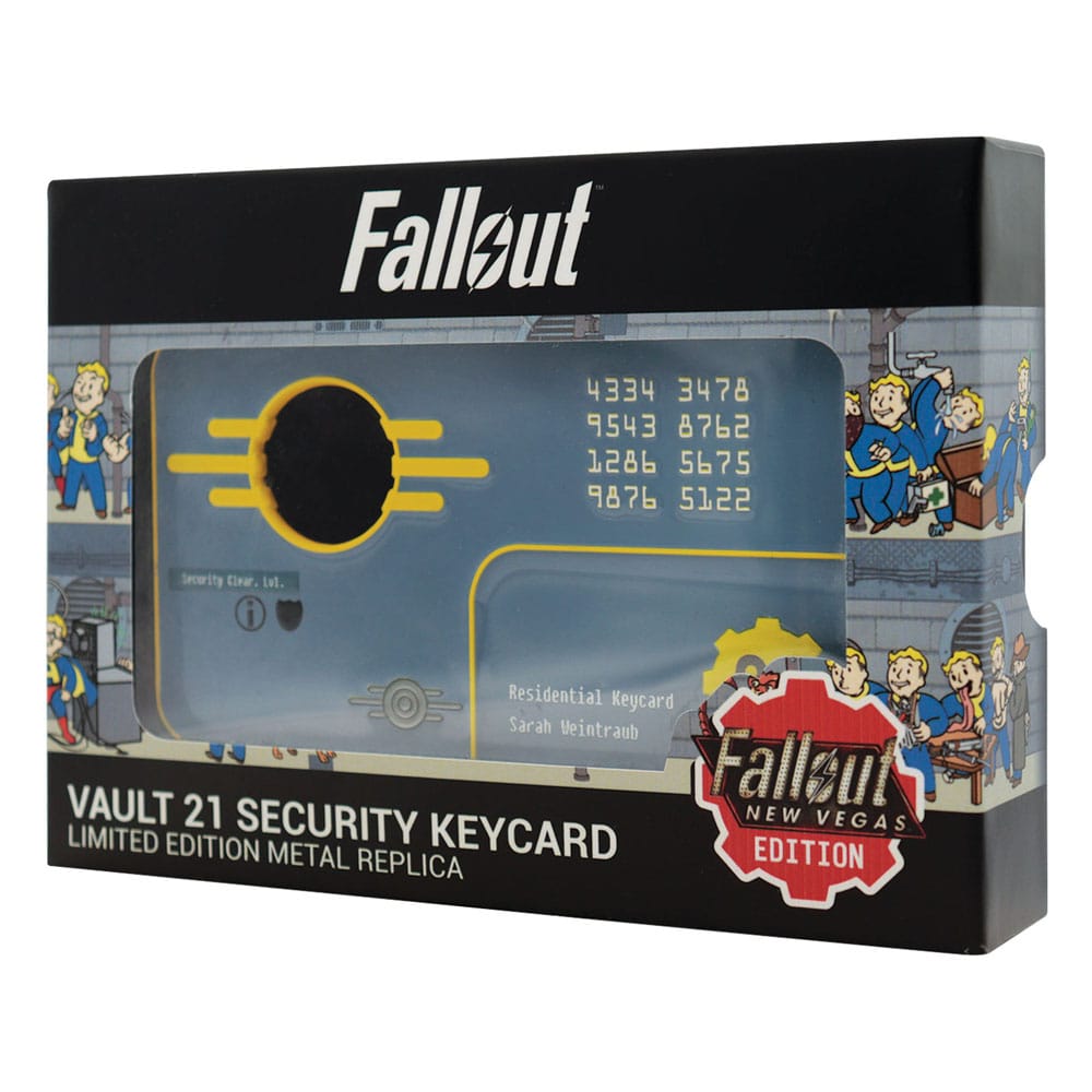 Fallout: New Vegas réplique Vault 21 Security Keycard Limited Edition