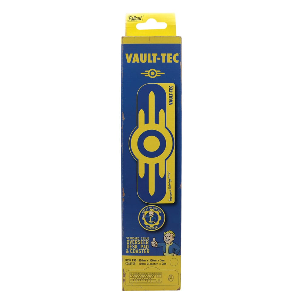 Fallout set sous-mains revêtu & sous-verre Vault-Tec
