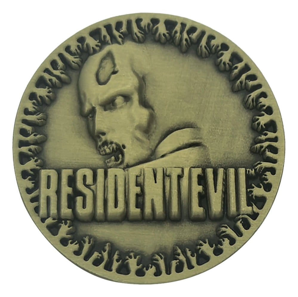 Resident Evil pièce de collection 30th Anniversary Antique Brass Edition