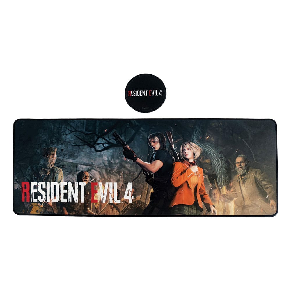 Resident Evil 4 set sous-mains revêtu & sous-verre