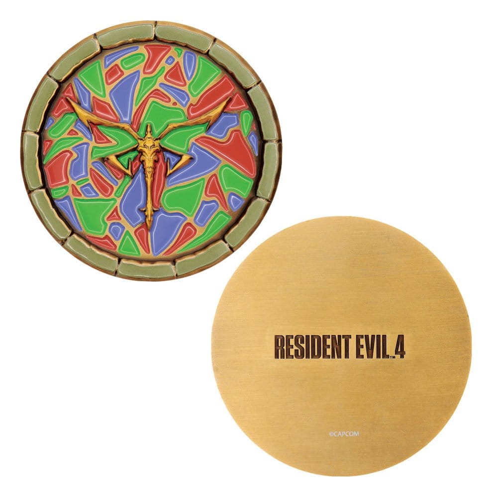 Resident Evil 4 réplique Church Puzzle Medallion Set