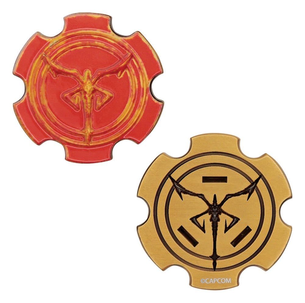 Resident Evil 4 réplique Church Puzzle Medallion Set