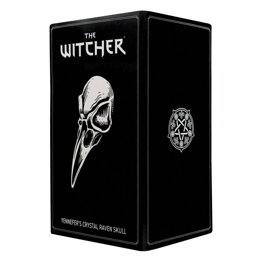 The Witcher 3 réplique crystalised skull 12 cm