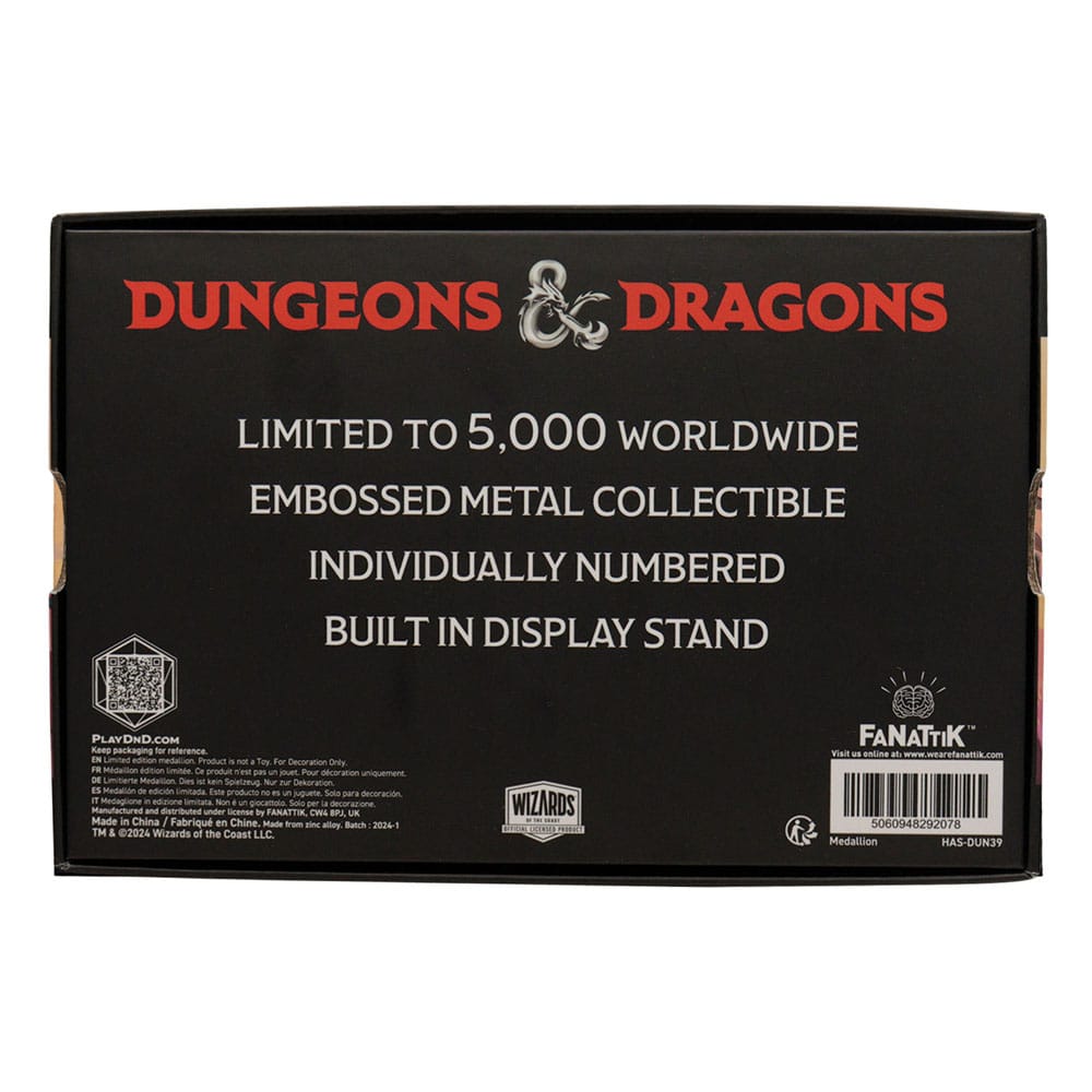 Dungeons & Dragons médaillon Lady of Pain Limited Edition