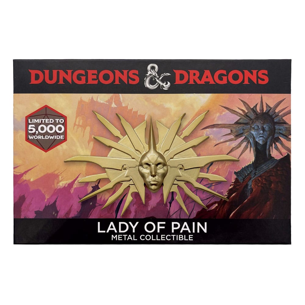 Dungeons & Dragons médaillon Lady of Pain Limited Edition