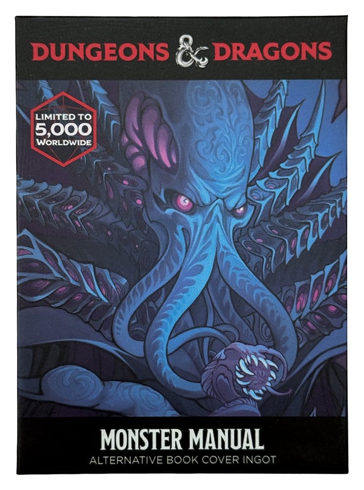 Dungeons & Dragons Lingot Monster Manual Alternate Cover Limited Edition