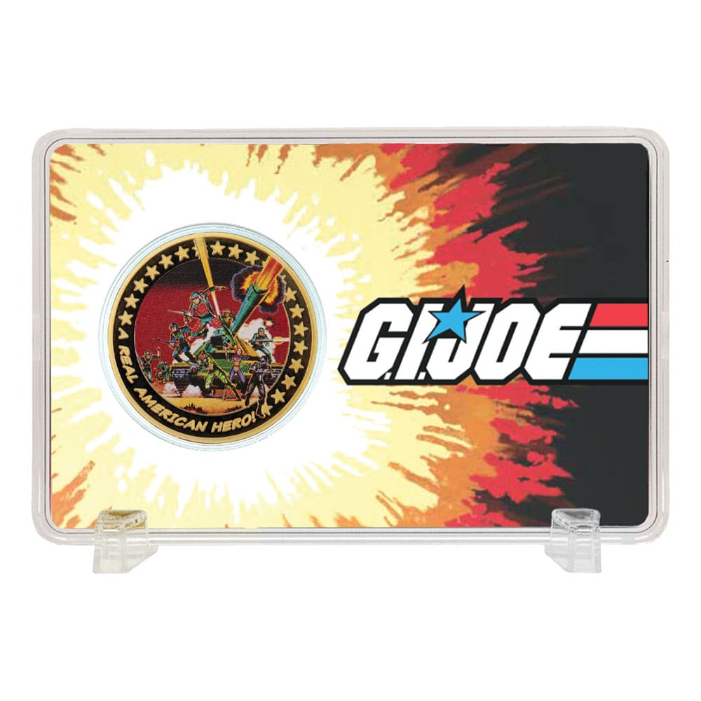 G.I. Joe pièce de collection A Real American Hero 60th Anniversary 24k Gold Plated Limited Edition