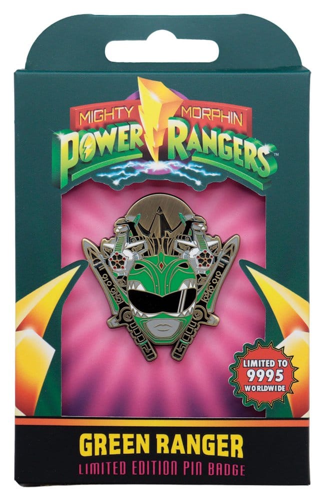 Power Rangers Pin Green Ranger Limited Edition