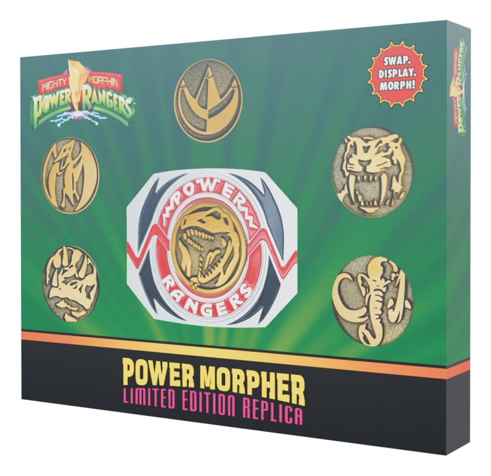 Power Rangers réplique Interchangeable Power Morpher Limited Edition 7 x 9 cm