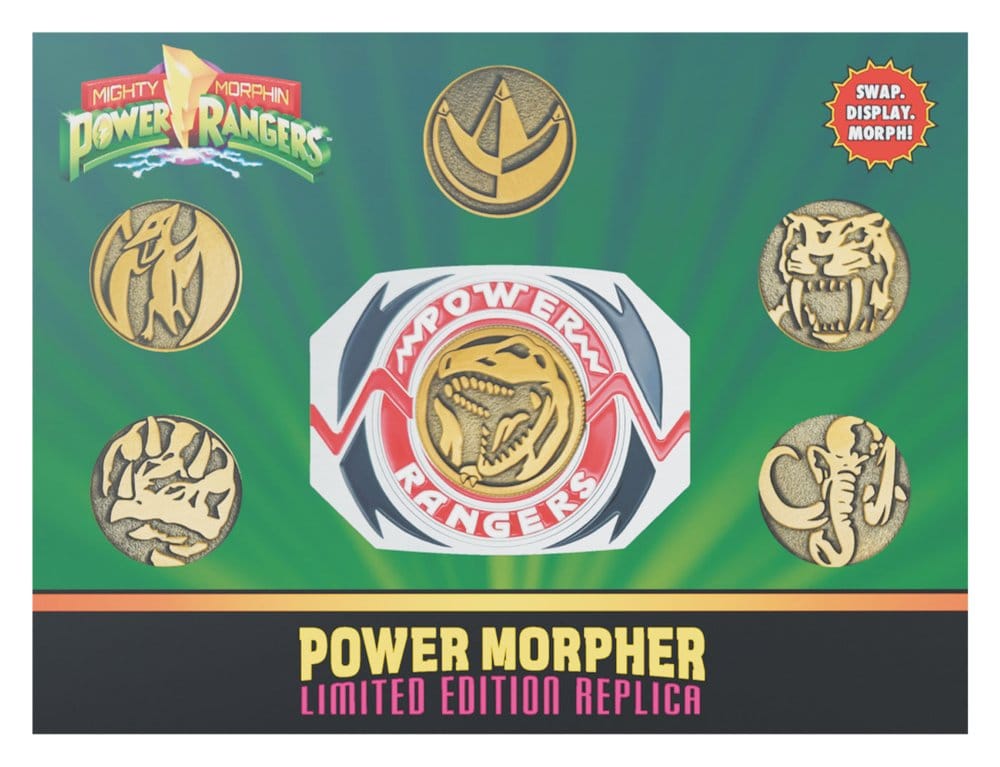 Power Rangers réplique Interchangeable Power Morpher Limited Edition 7 x 9 cm