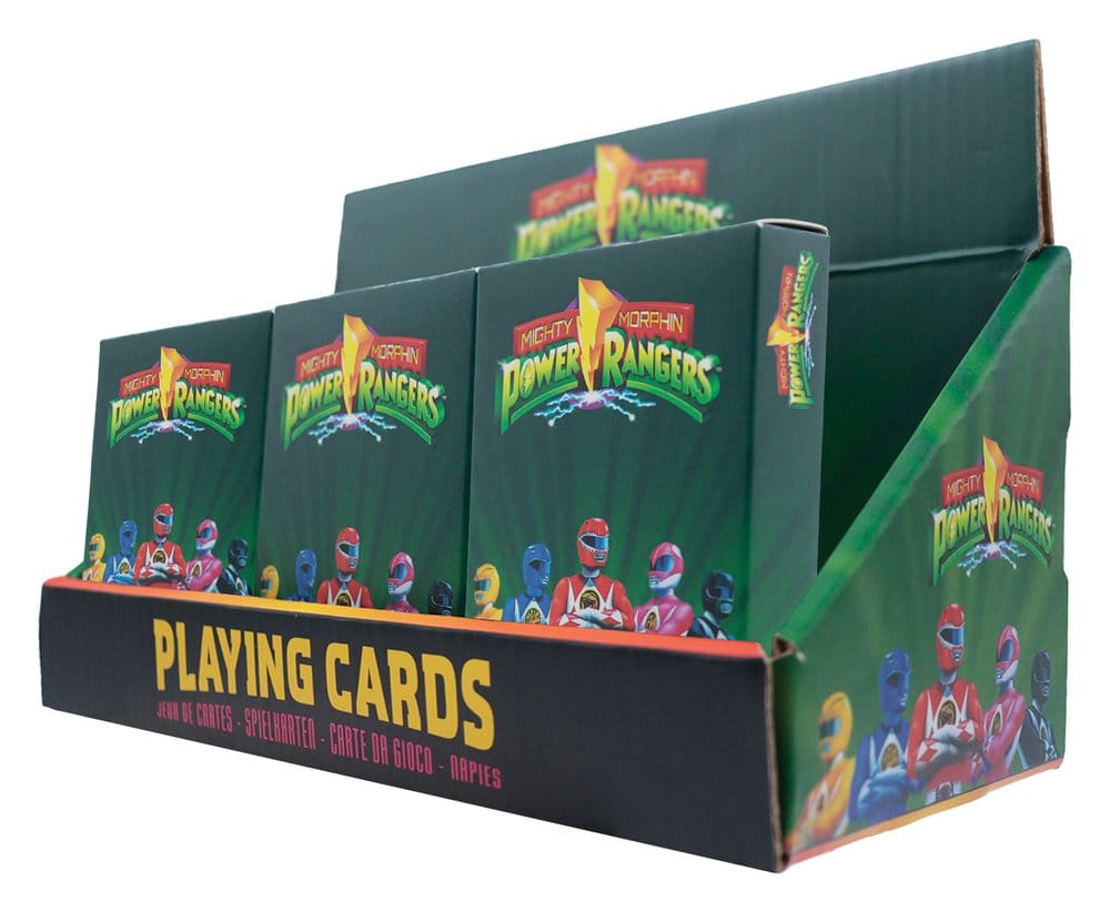 Power Rangers Jeu de Cartes Présentoir (12)