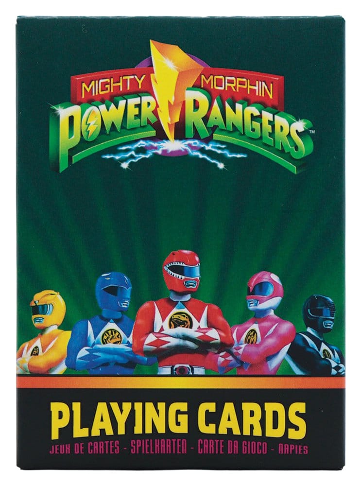 Power Rangers Jeu de Cartes Présentoir (12)