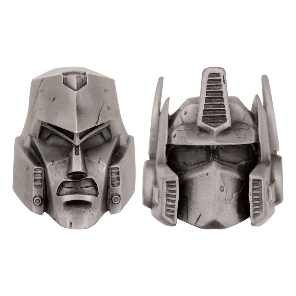 Transformers réplique Set of 2 Helmets Optimus Prime & Megatron Limited Edition