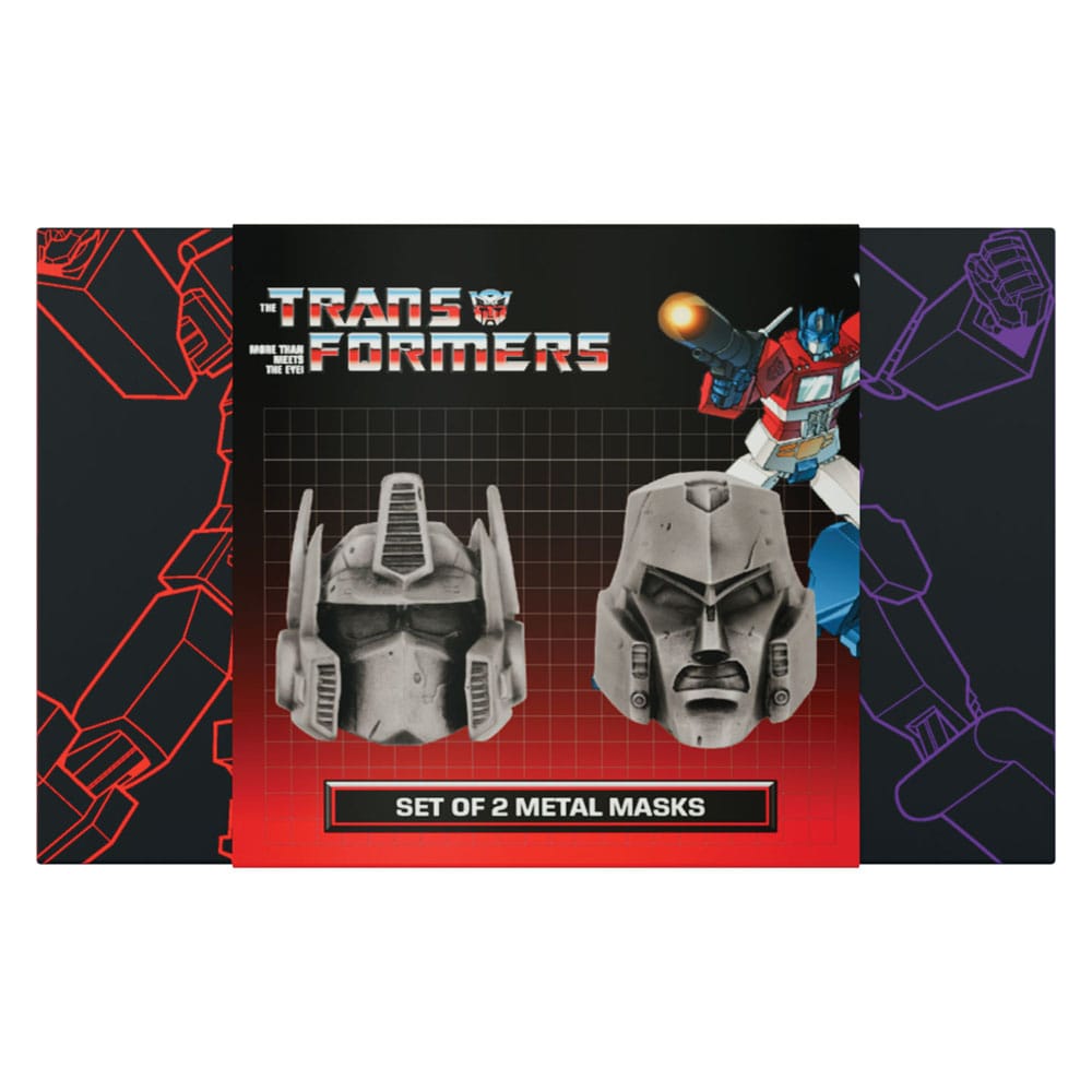 Transformers réplique Set of 2 Helmets Optimus Prime & Megatron Limited Edition