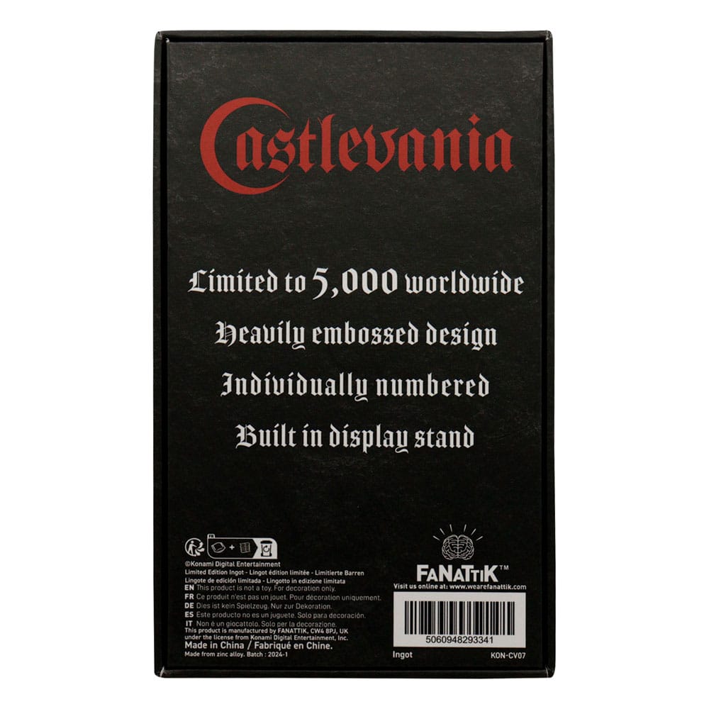 Castlevania Lingot Alucard Shield Limited Edition