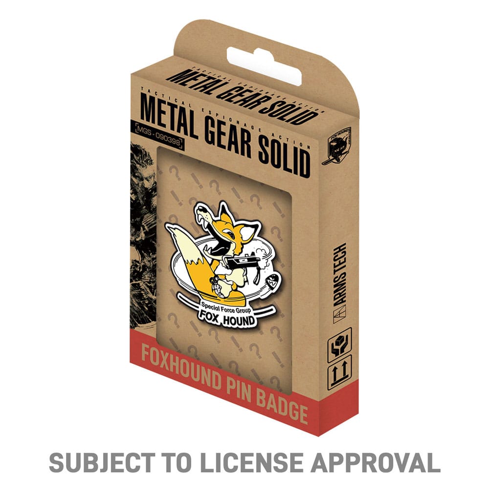 Metal Gear Solid pin Foxhound Limited Edition