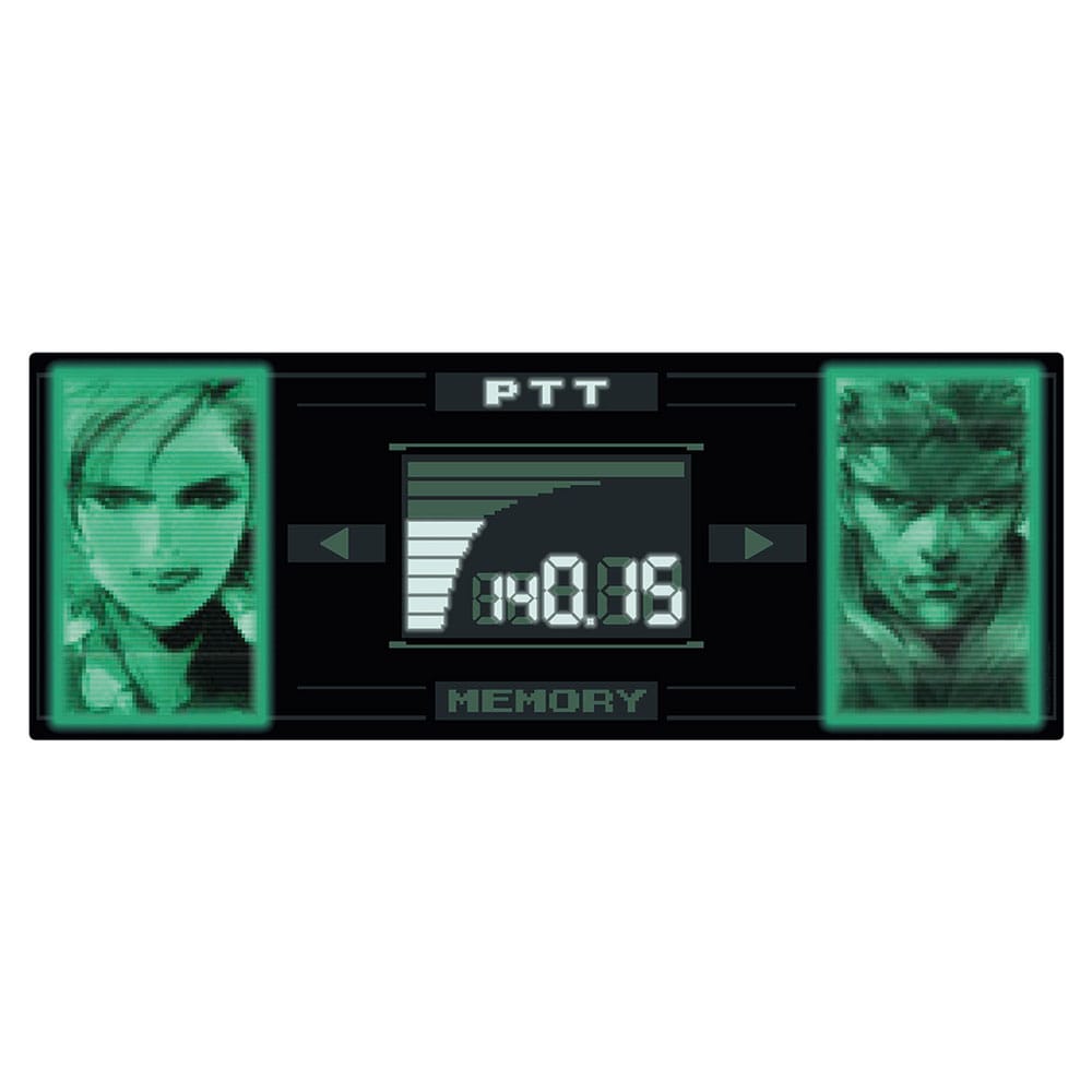 Metal Gear Solid set sous-mains revêtu & sous-verre Solid Snake x Raiden Limited Edition