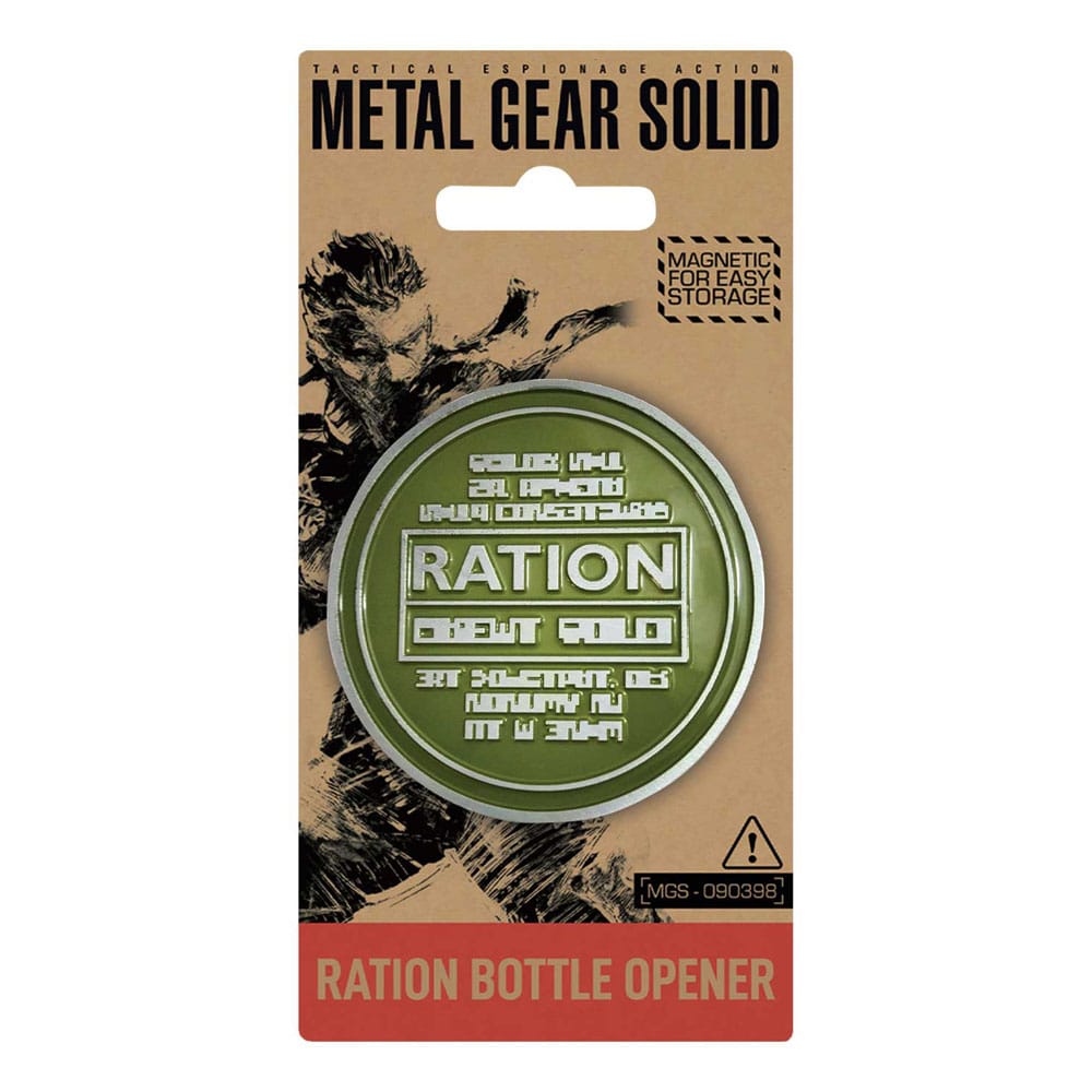 Metal Gear Solid - Ouvre-bouteille Ration