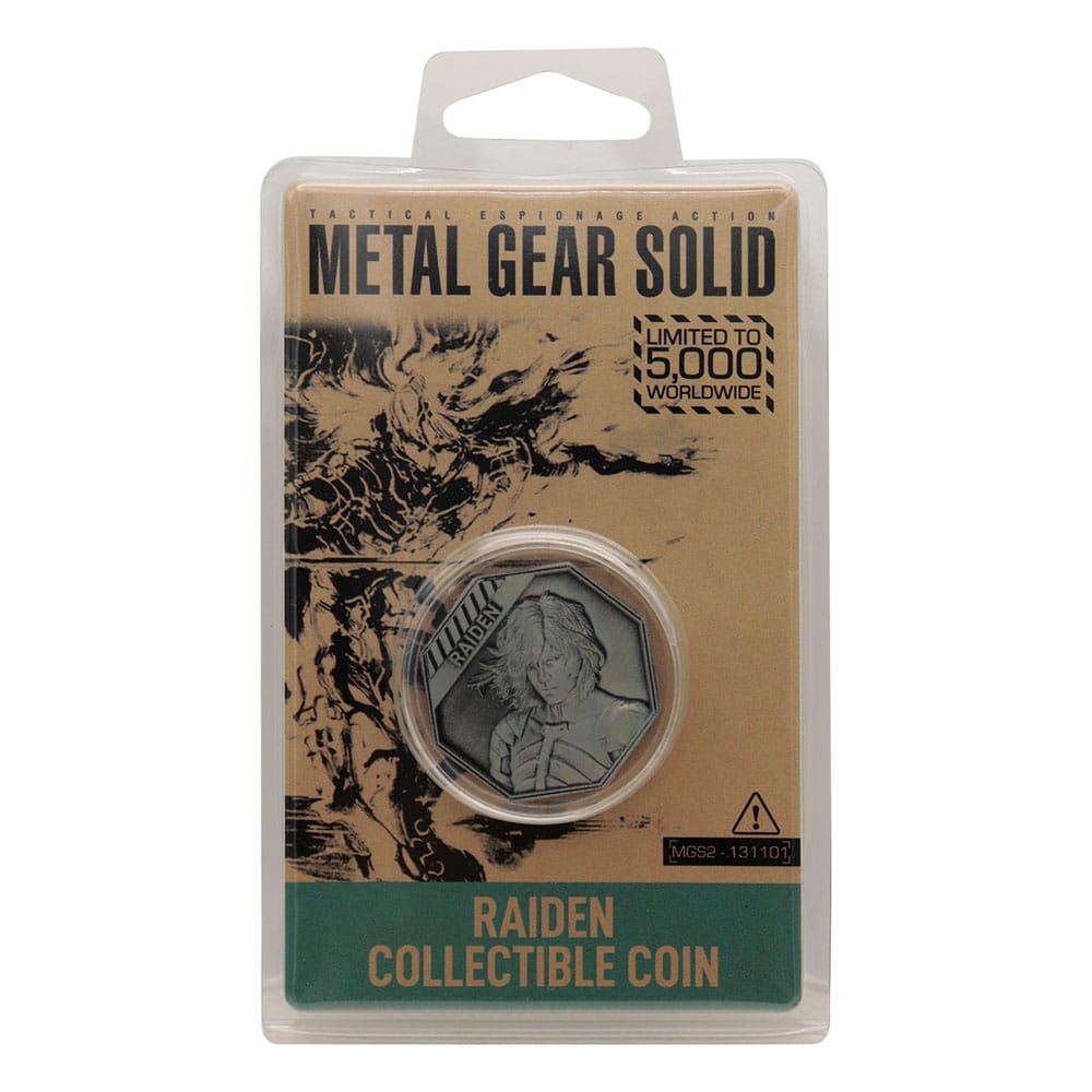 Metal Gear Solid 2 pièce de collection Raiden Limited Edition