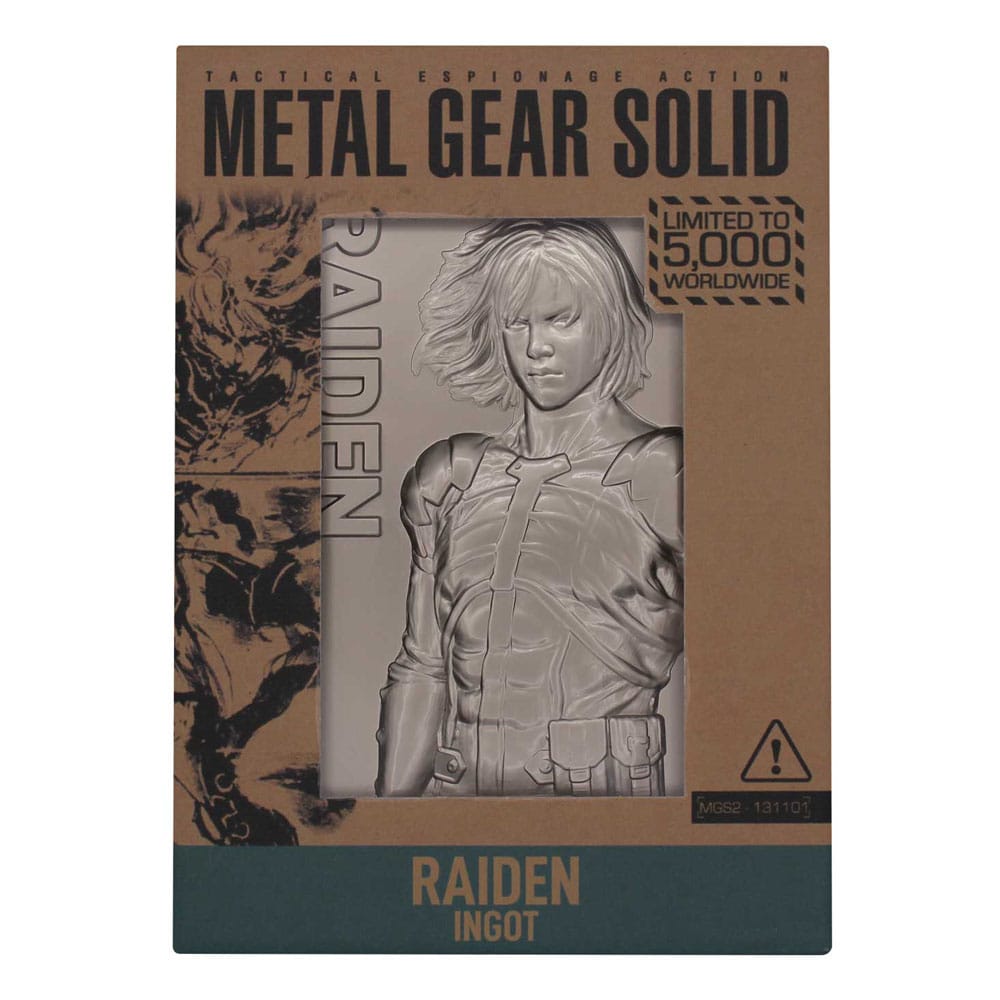 Metal Gear Solid 2 Lingot Raiden Limited Edition