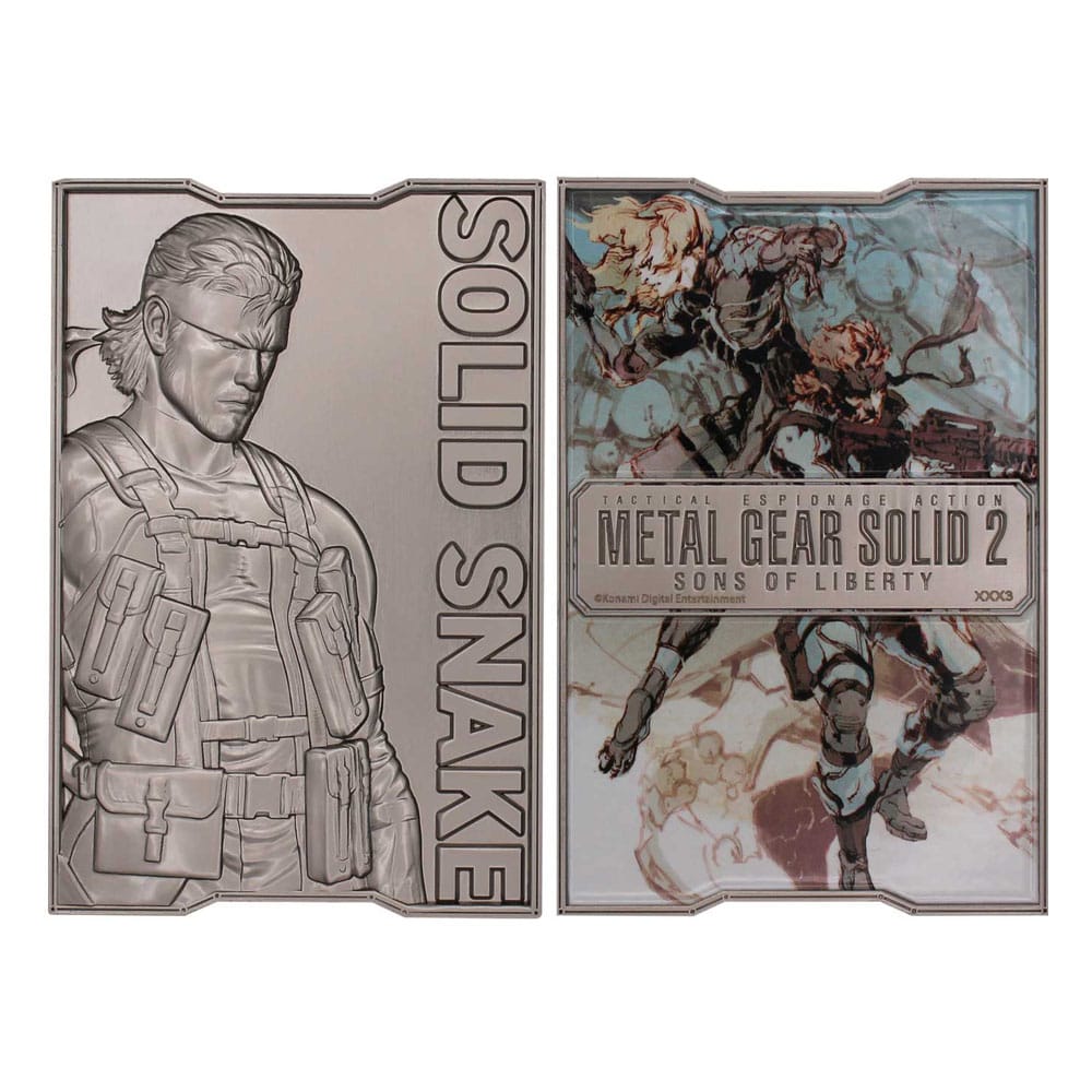 Metal Gear Solid 2 Lingot Snake Limited Edition