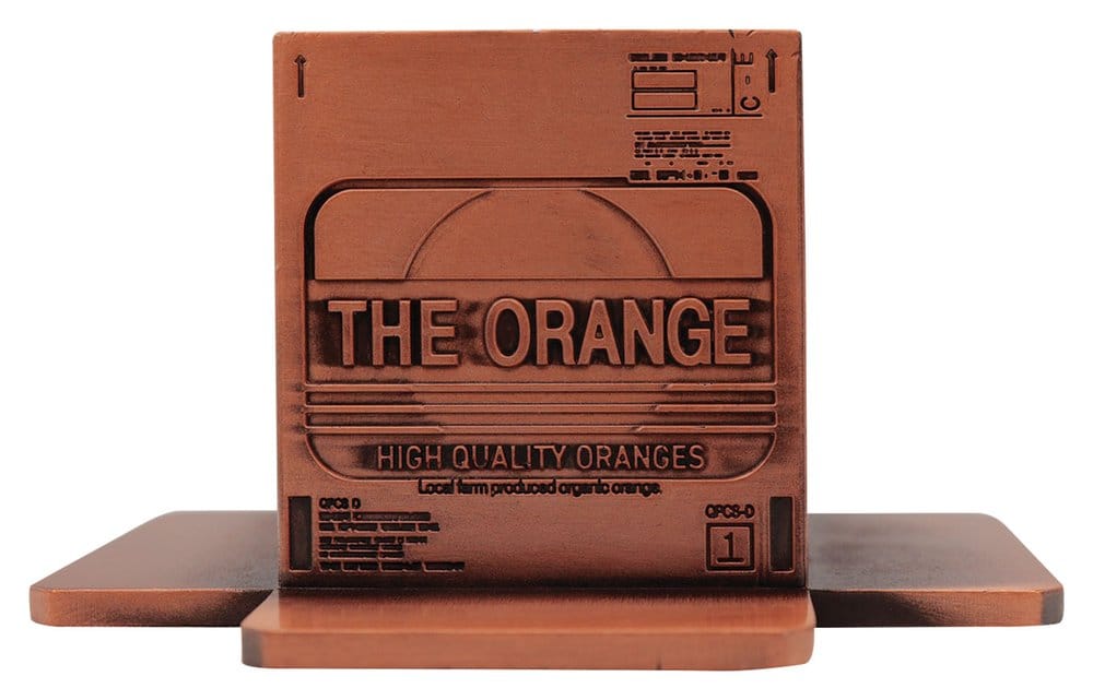 Metal Gear Solid 2 réplique Cardboard Box Antique Gold