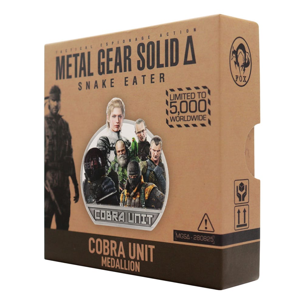 Metal Gear Solid Delta médaillon Cobra Unit Limited Edition