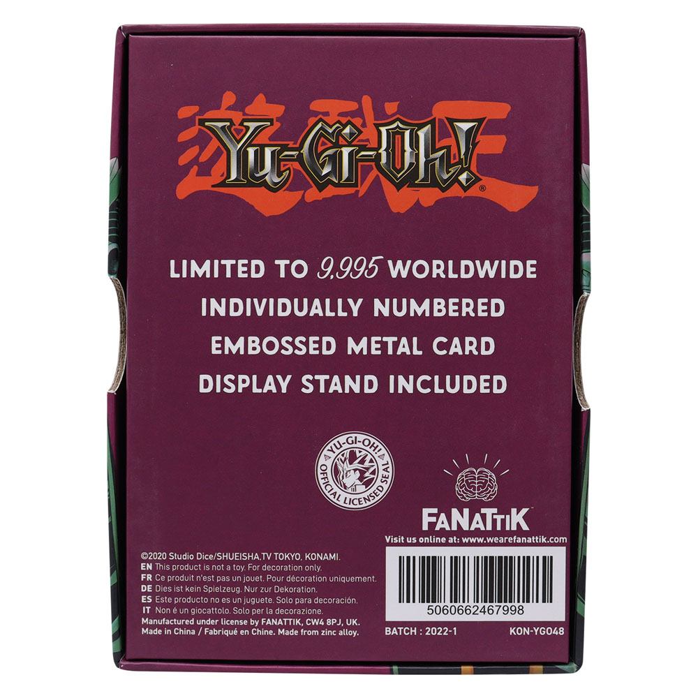 Yu-Gi-Oh! réplique Card Jinzo Limited Edition