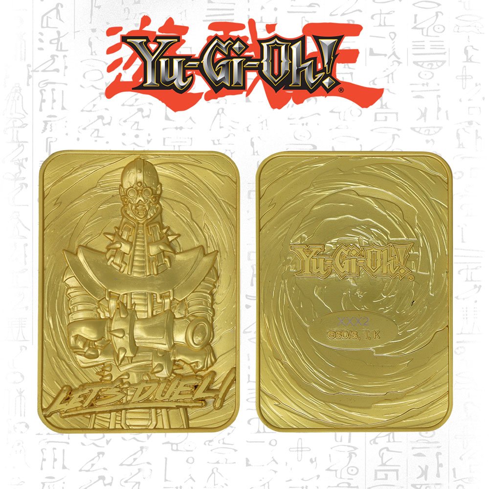 Yu-Gi-Oh! Lingot Jinzo Limited Edition (plaqué or)