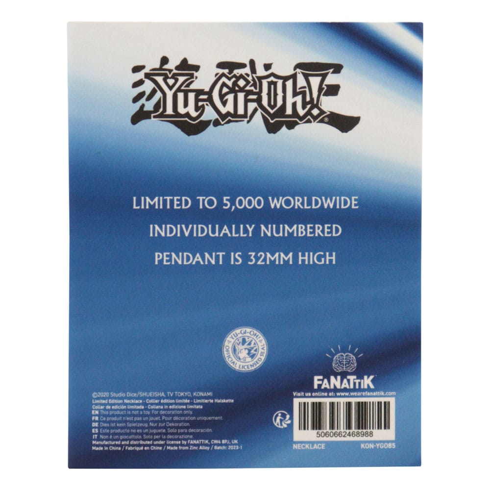 Yu-Gi-Oh! collier Blue-Eyes White Dragon Limited Edition