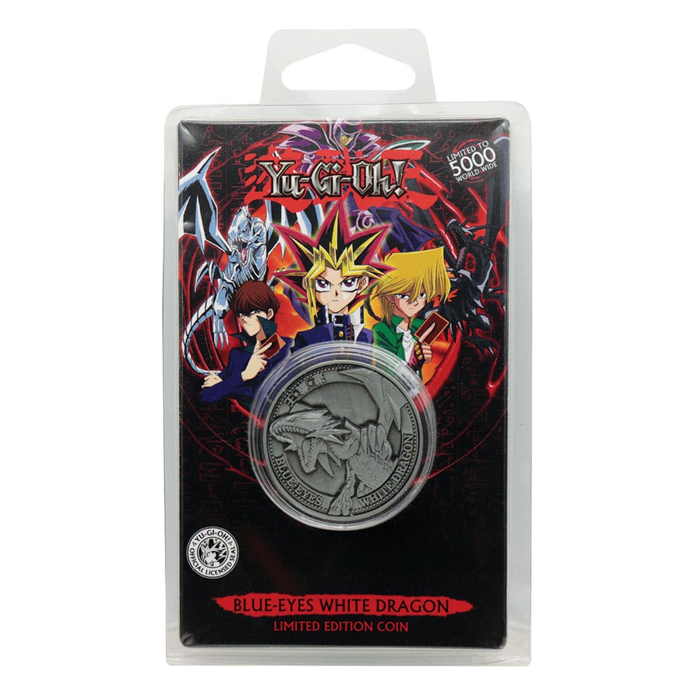 Yu-Gi-Oh! - Pièce de collection en édition limitée du Dragon Blanc aux Yeux Bleus