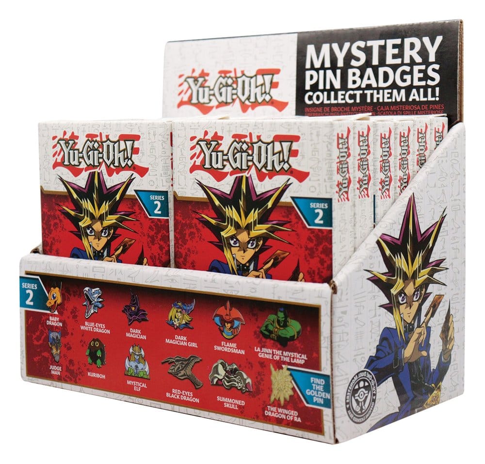 Yu-Gi-Oh! présentoir boîte-mystère Mystery Pin's Volume 2 (12)
