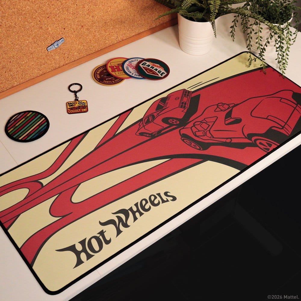 Hot Wheels set sous-mains revêtu & sous-verre