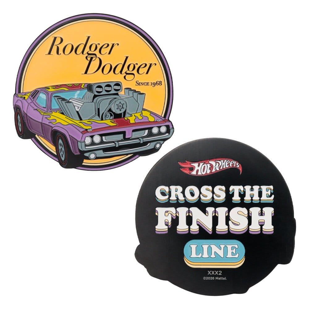 Hot Wheels médaillon Rodger Dodger Limited Edition