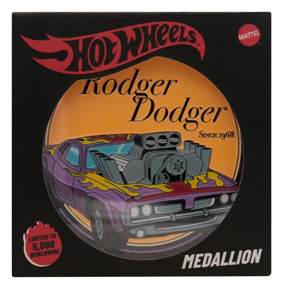 Hot Wheels médaillon Rodger Dodger Limited Edition