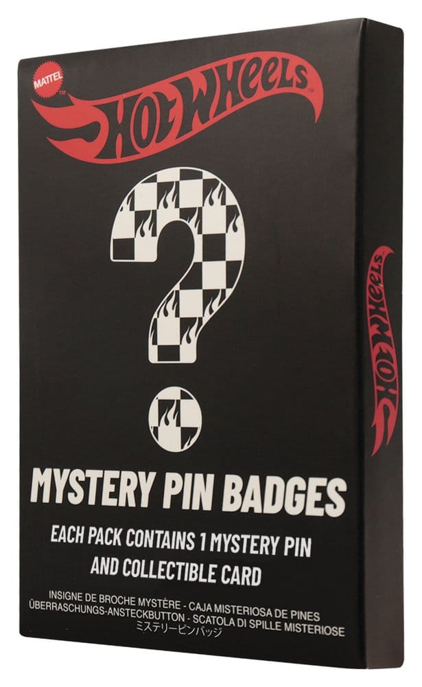 Hot Wheels présentoir boîte-mystère Mystery Pin's Blind Box présentoir (12)