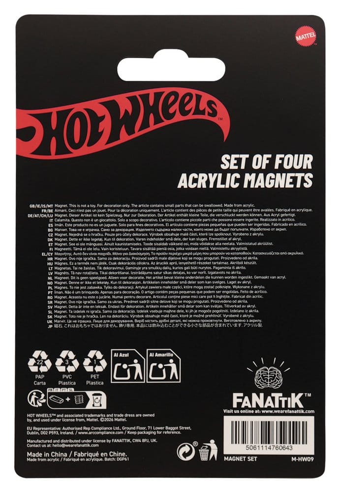 Hot Wheels Set d'aimants Location