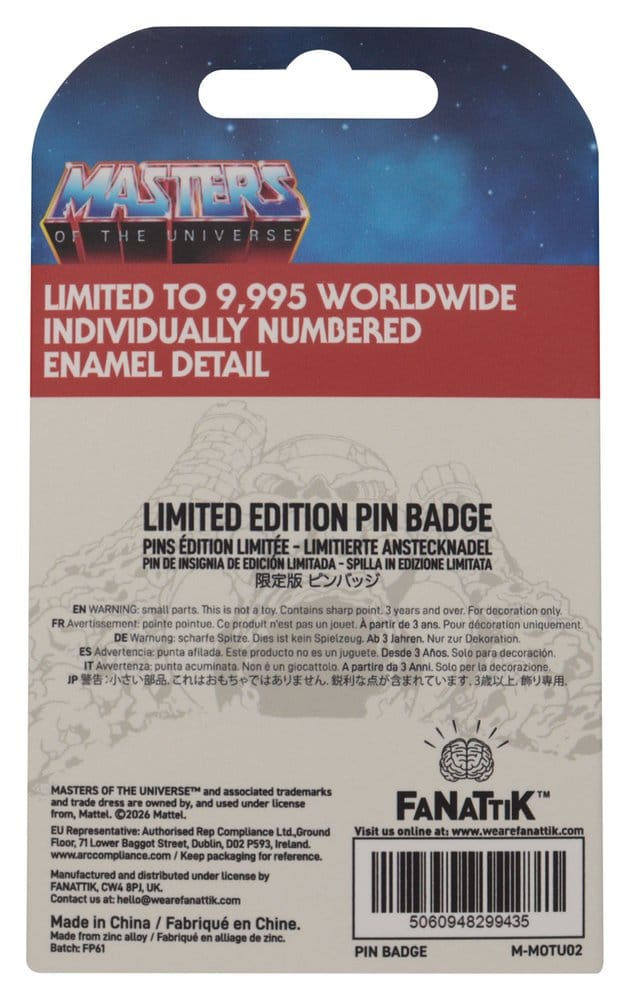 Masters of the Universe Pin Skeletor Limited Edition