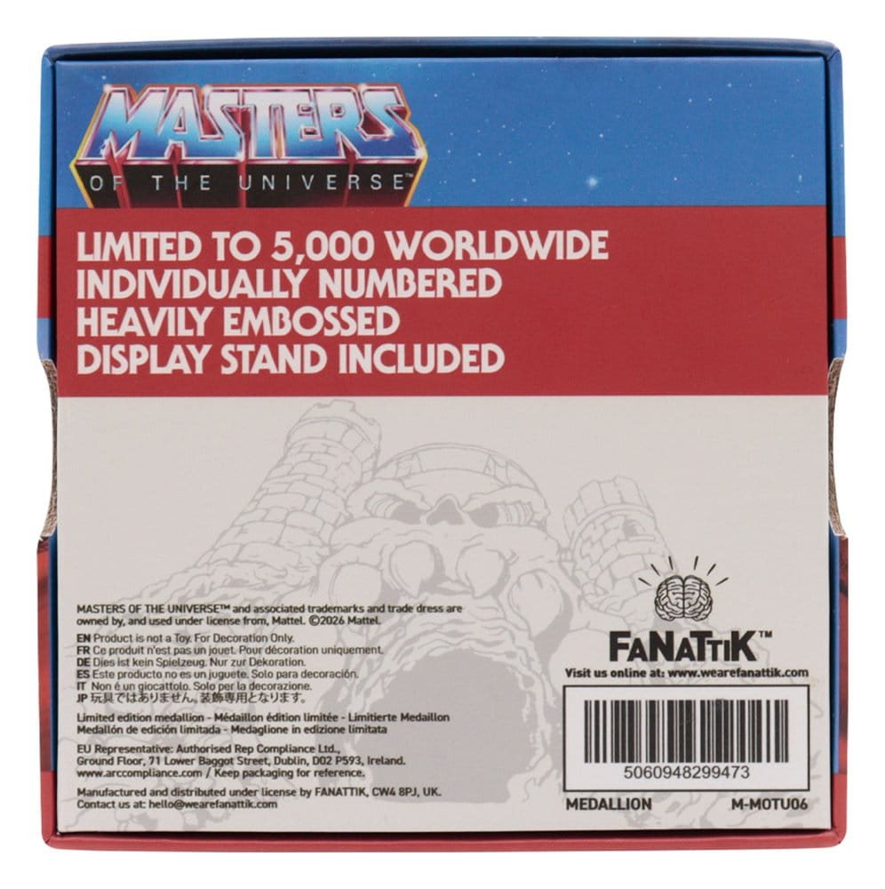 Masters of the Universe médaillon He-Man vs Skeletor Limited Edition