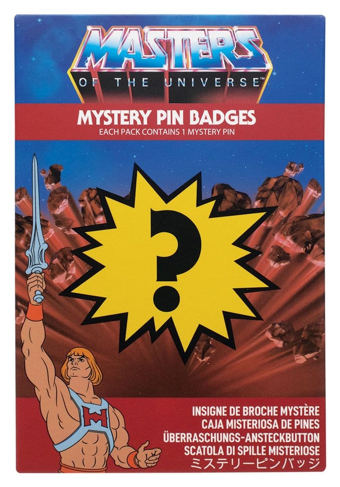 Masters of the Universe présentoir boîte-mystère Mystery Pin's Blind Box présentoir (12)
