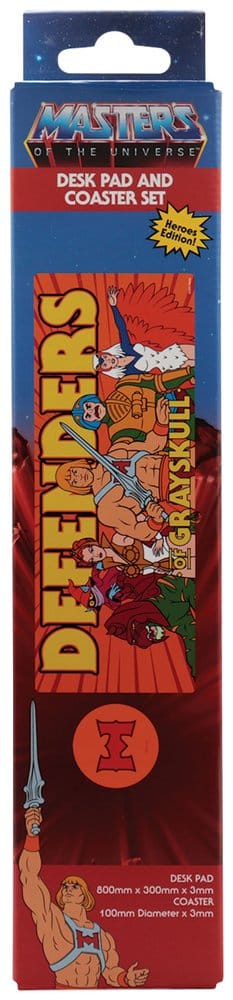 Masters of the Universe set sous-mains revêtu & sous-verre Heroes