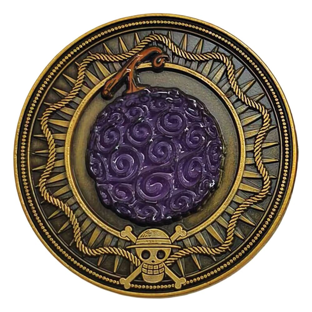 One Piece pièce de collection Gum Gum Coin Limited Edition 4 cm
