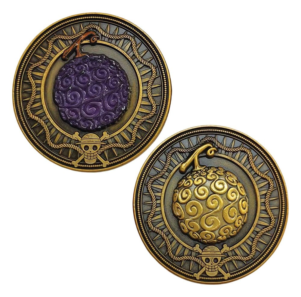 One Piece pièce de collection Gum Gum Coin Limited Edition 4 cm