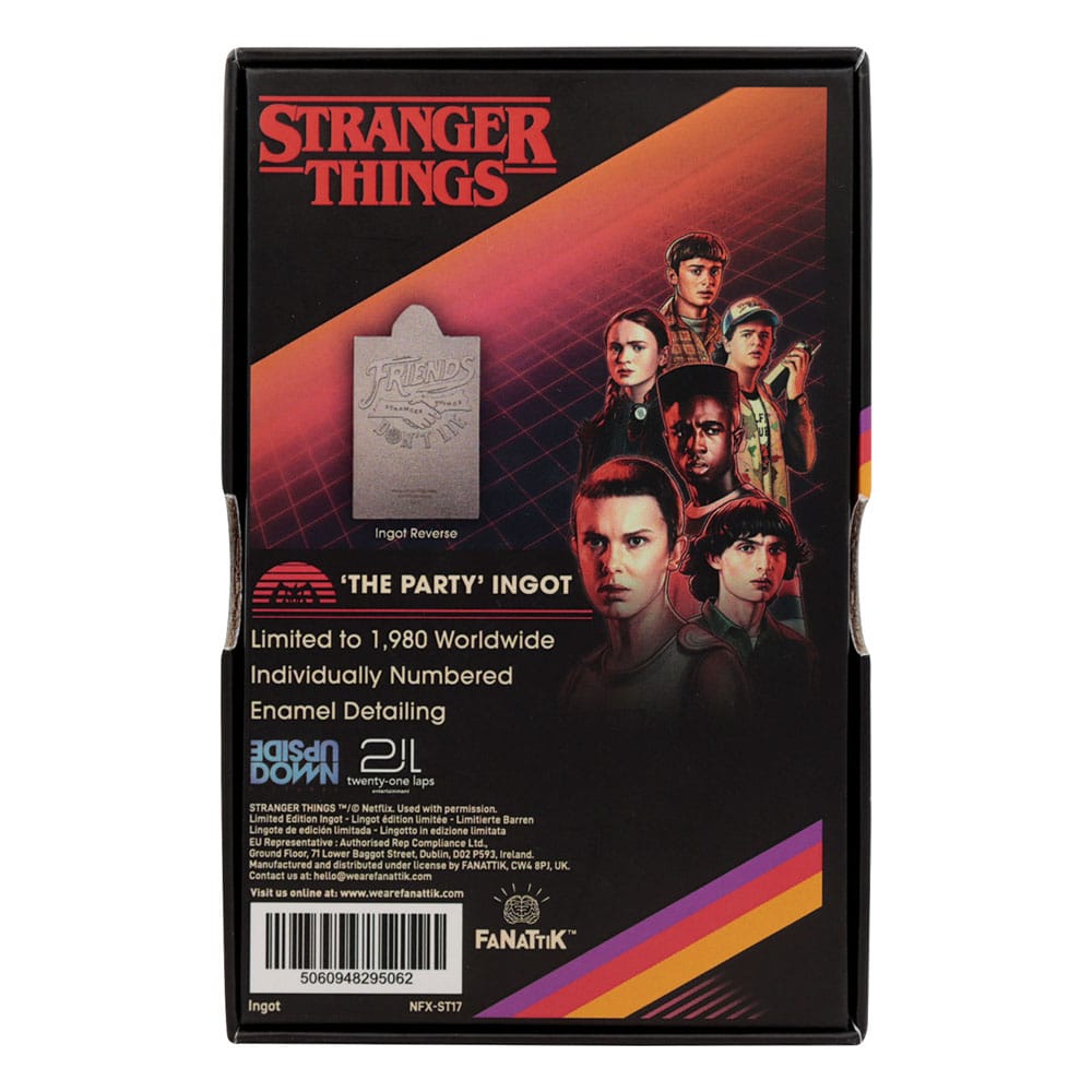 Stranger Things Lingot Limited Edition