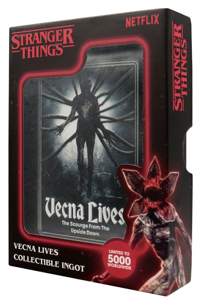 Stranger Things 5 Lingot Vecna Lives Limited Edition
